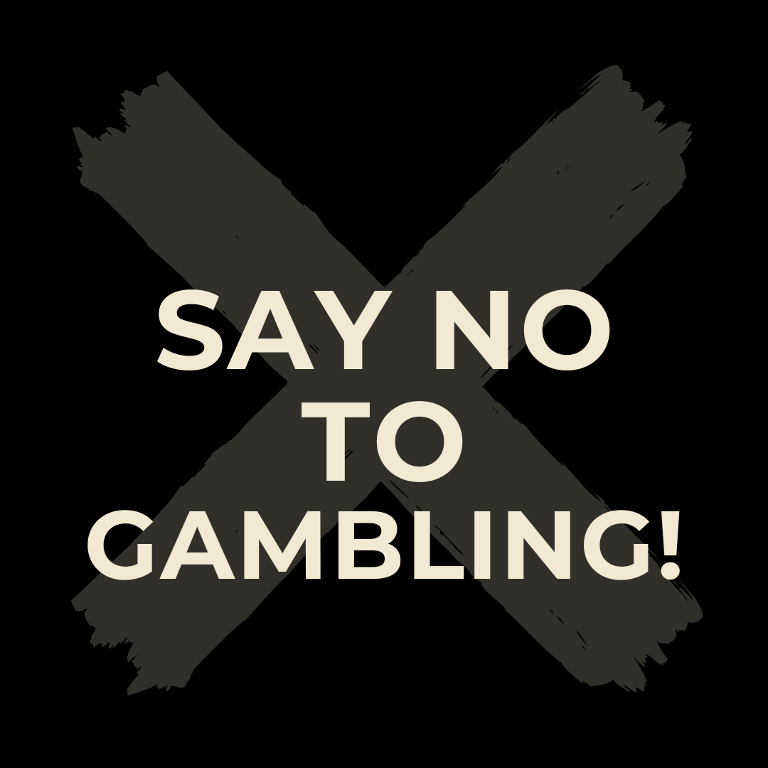 STOP being a GAMBLING ADDICT!