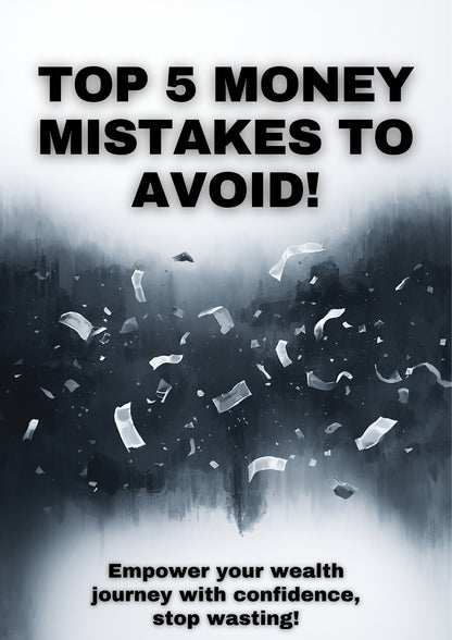 DON'T make MONEY MISTAKES!